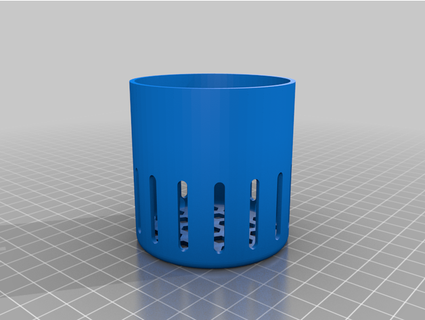 boîte eau aio 503 filtre tasse eddzilla 3d print model - Mito3D