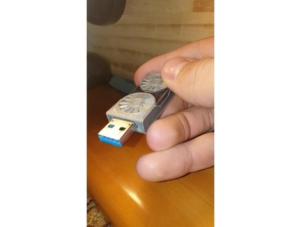 rtx 2060 USB bastone conchiglia cubo 3d print model - Mito3D