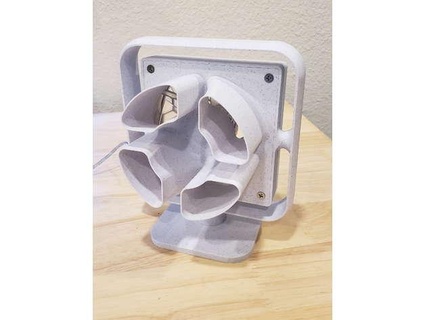 escrivaninha ventilador noctua nh aas estilo Wellsja 3d print model - Mito3D