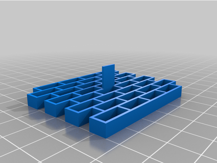 ladrillo patrón llamaman 3d print model - Mito3D