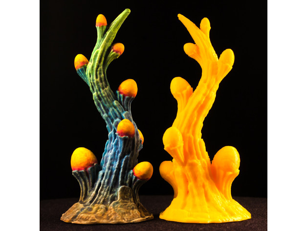 masaüstü bitki cnidosit yabancı örtüsü 34 acımasız 3D print model - Mito3D