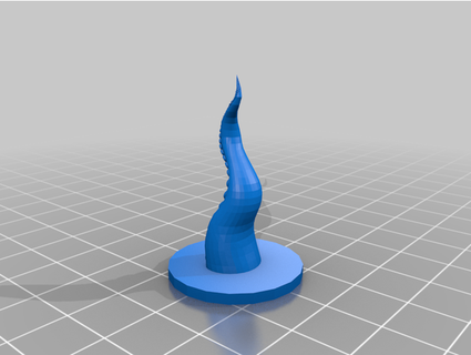 eddie's spectral tentacle mastersoup 3d print model - Mito3D