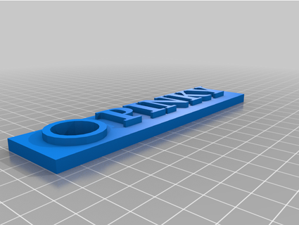pembemsi anahtarlık harishgavel 3d print model - Mito3D