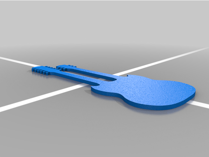 gitarlar devedikeni 3d print model - Mito3D