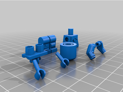 lego iron man chris2y 3d print model - Mito3D