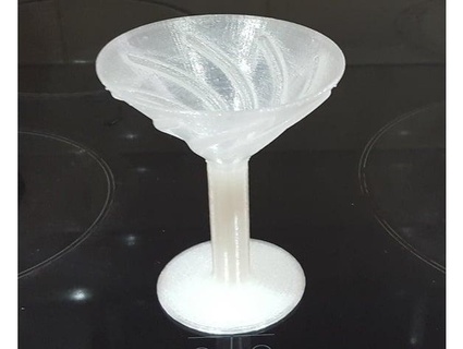 wine glass les kaye 3d print model - Mito3D