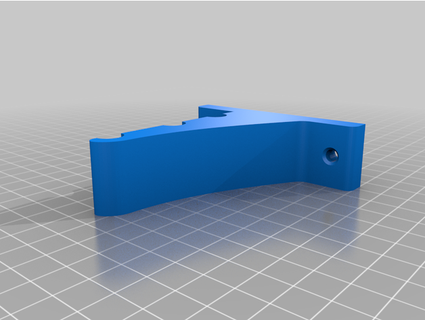 pêche barre mur monter tiko3d 3d print model - Mito3D