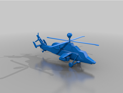 tiger attack helicopter blackwin62 3d print model - Mito3D