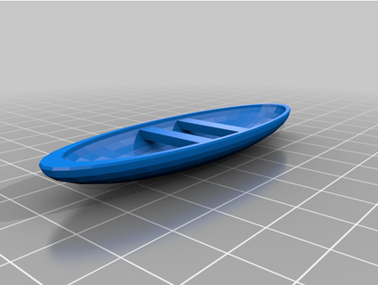 simple boat reekid32154545 3d print model - Mito3D