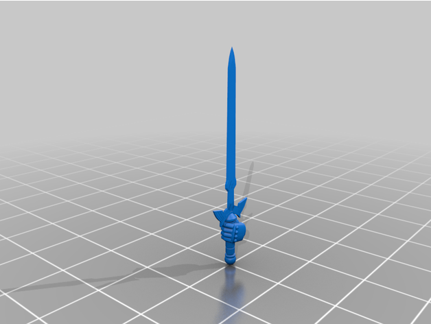 mestre trabalhos espaço espada v1ct0r326 3D print model - Mito3D