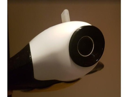 papagaio discoteca lente proteção f2knpw 3d print model - Mito3D