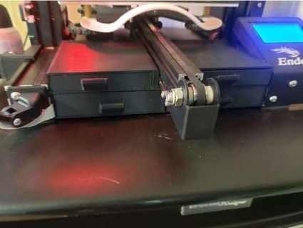 ender 3 v1 drawers slot camera ribbon brotes  3d print model - Mito3D