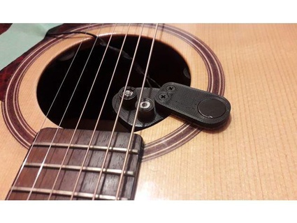 abundancia recoger montar acústico guitarra eltunebot 3d print model - Mito3D