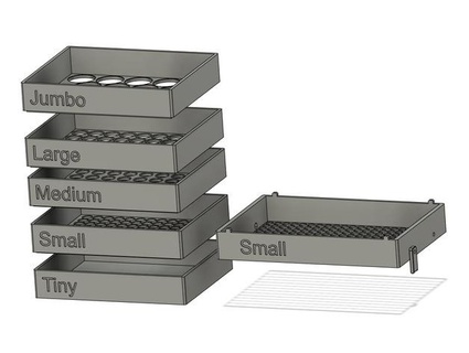 brick sorting shaker casadebricks com 3d print model - Mito3D