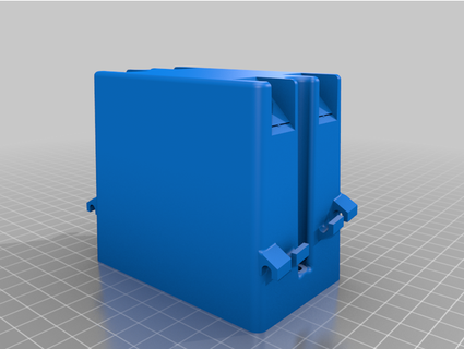 single gang electric box awelton85 3d print model - Mito3D