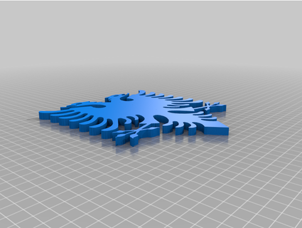 albanian eagle cliamone 3d print model - Mito3D