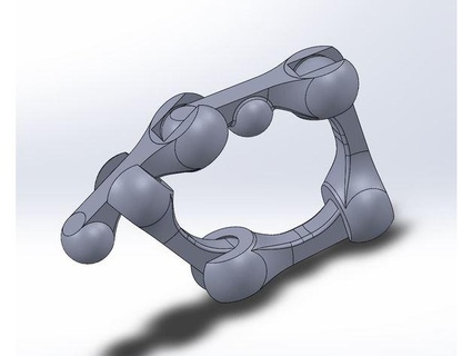 modular cable clamp vaidoskins 3d print model - Mito3D