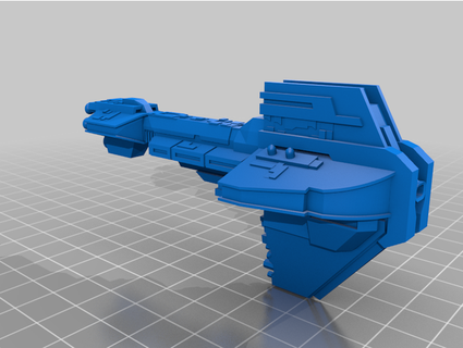 flotas guerra ftl estrella guerras rebelde flota cuervo sony 3d print model - Mito3D