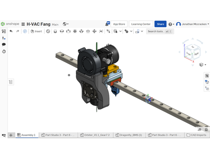 vac Fang Orbiter Extruder 1 3d print model - Mito3D