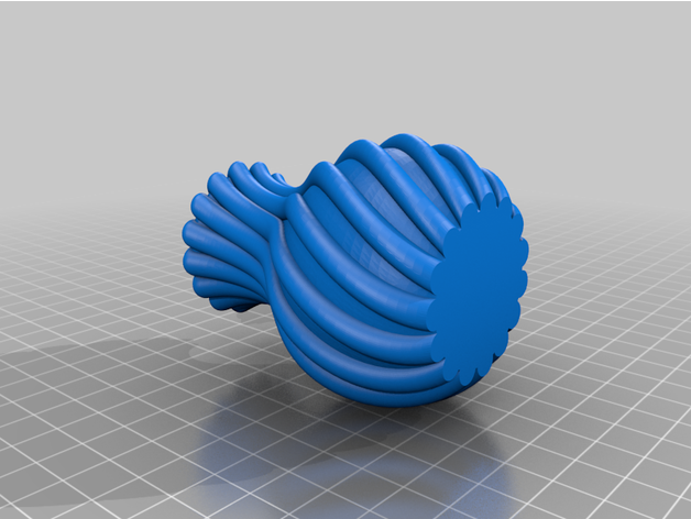 retorcido florero johnkh 3D print model - Mito3D