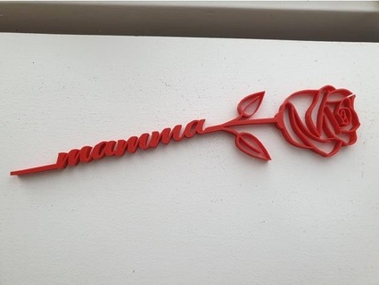 Mutter Rose Mama werter100 3d print model - Mito3D