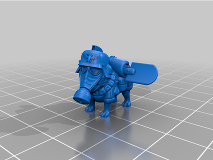 shovel pug kreig icelord399 3d print model - Mito3D