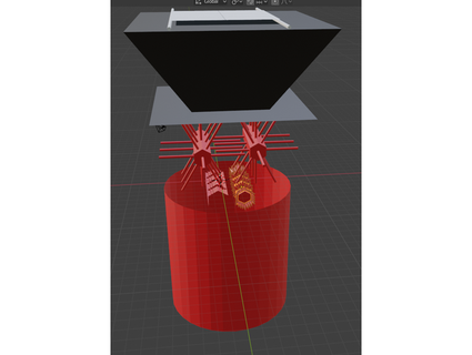 Maus Falle Film blinken Netzrohr 3d print model - Mito3D