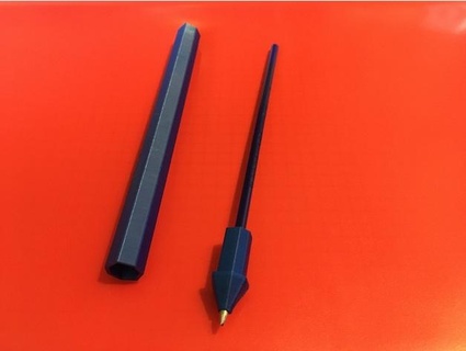özel tükenmez kalem dolma boş varil stabilo 6308 10 41 yedek haljar 3d print model - Mito3D