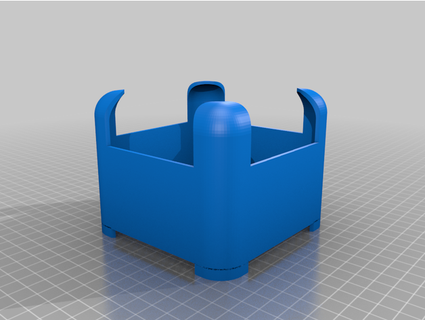 washing basket resin parts collarsmith 3d print model - Mito3D