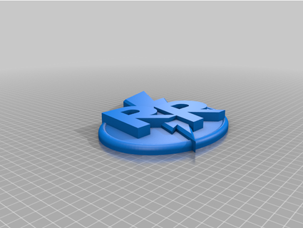 rescue rangers logo - fixed therealmaplesyrup 3d print model - Mito3D