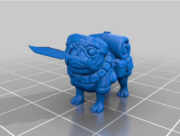 jungle combattant carlin chats icelord399 3D print model - Mito3D