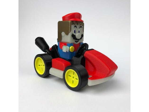 mario kart Lego soarpix 3D print model - Mito3D