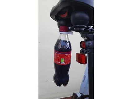 bicycle seat bottle holder mervyn3d 3d print model - Mito3D