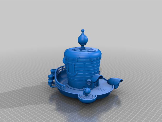 super mario odyssey - ship lumor07 3D print model - Mito3D