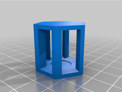 hex building block bobgreenwade 3d print model - Mito3D