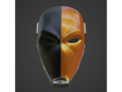 deathstroke animated inspired helmet budwin 3d print model - Mito3D