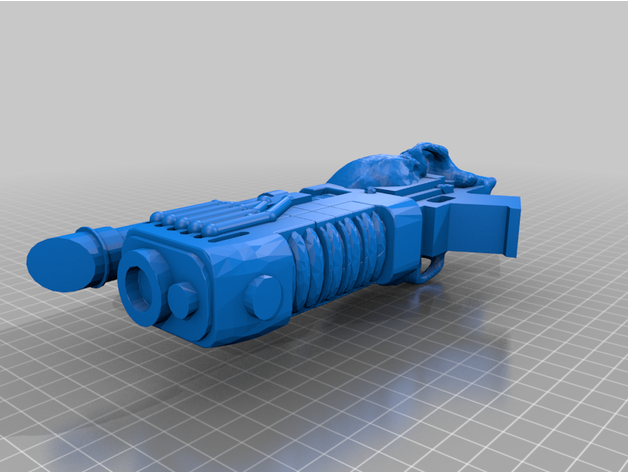 retro plasma pistola grahamdiggins 3D print model - Mito3D