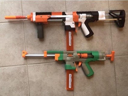 pump action skewer conversion sillybutts 3d print model - Mito3D