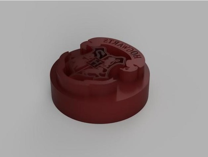 hogwarts stamp great doom 3d print model - Mito3D