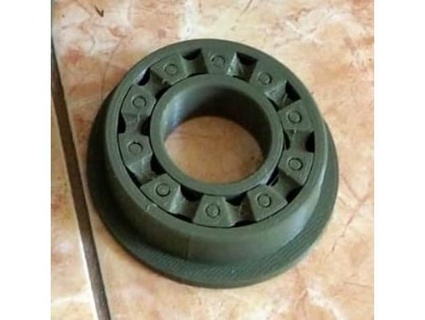 caged roller bearing flange- printable akang igun 3d print model - Mito3D