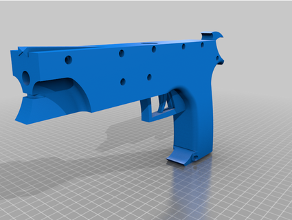 Backlace gelbaster Lordgingertaube 3d print model - Mito3D