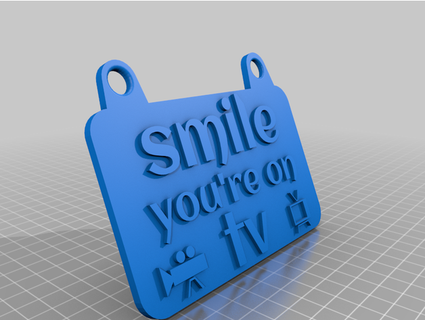 smile camera tv awelshman 3d print model - Mito3D