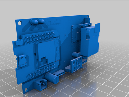 weatherduino 4pro ar qualidade monitor 3 manequim Sol dancer78 3d print model - Mito3D