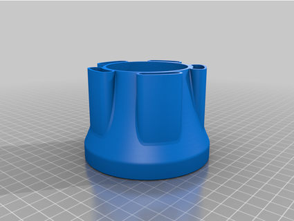 intake air cone filter housing asariuss 3d print model - Mito3D