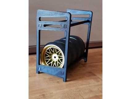 modular rc tire rack + shock stand 2 1 theward0g 3d print model - Mito3D