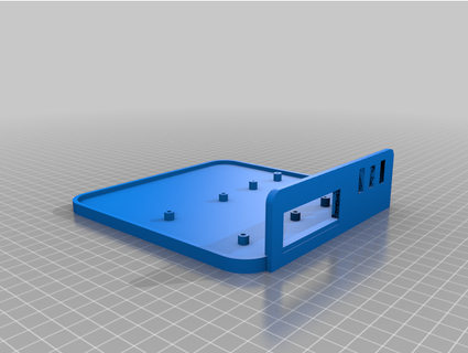 mac mini enclosure raspberry pi 3b jeramy 3d print model - Mito3D