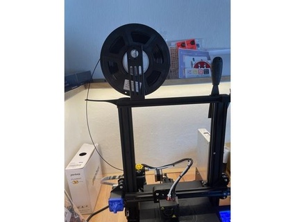 créalité ender 3 pro axial titulaire soutien 3d DIY projekt 3d print model - Mito3D