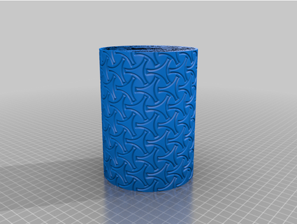 celtic vase 1 - spiral vase fredslund3d  3d print model - Mito3D