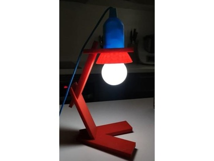 simply table lamp element2333 3d print model - Mito3D