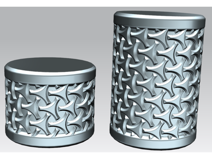celtique vase 2 spirale fredslund3d 3d print model - Mito3D